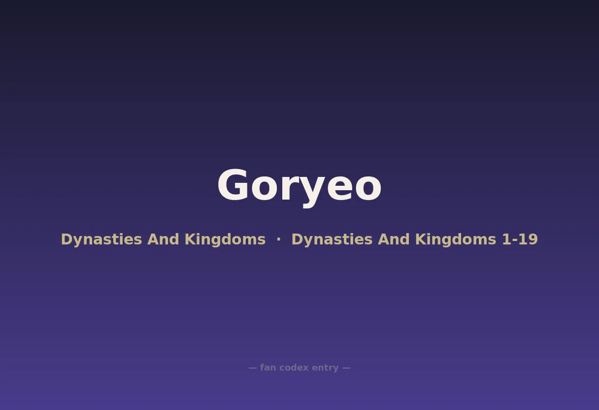 Goryeo