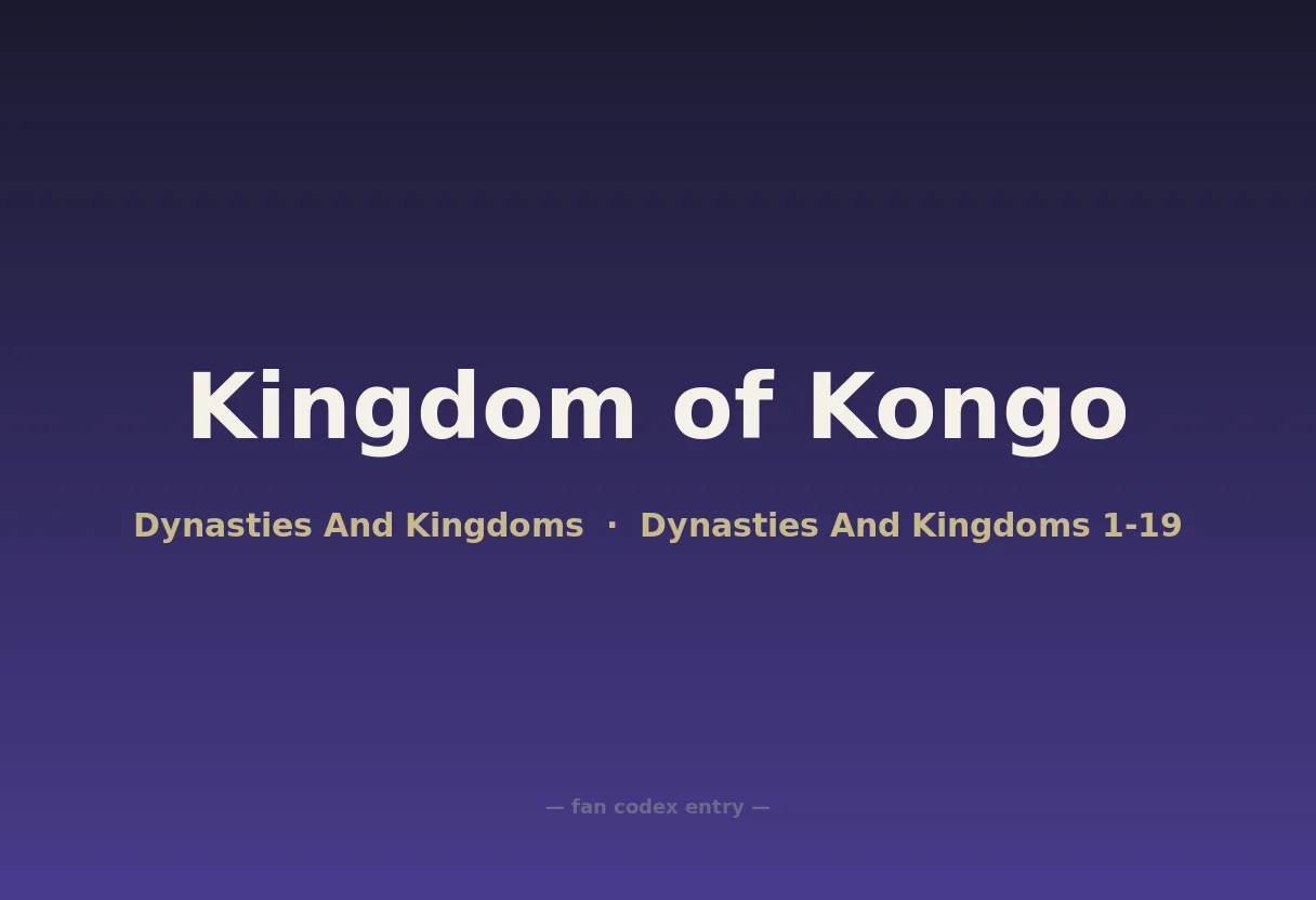 Kingdom of Kongo
