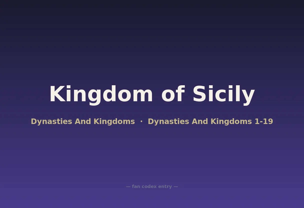 Kingdom of Sicily
